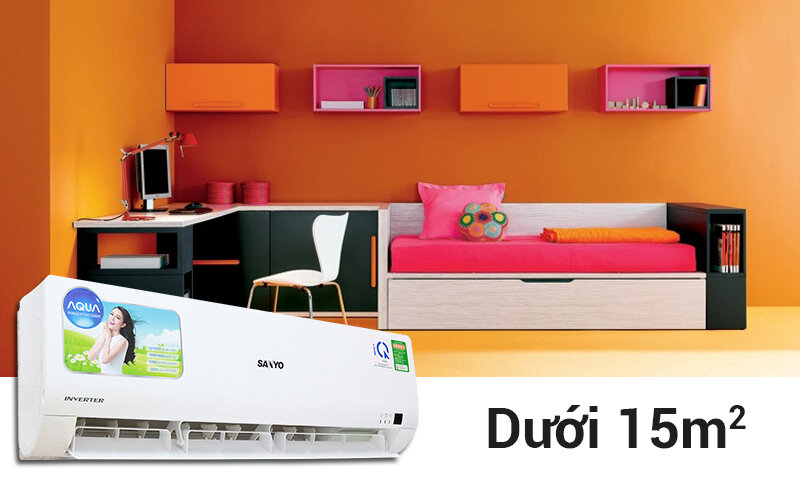 Máy lạnh Sanyo Inverter 1 HP SAP-KCRV9WGS