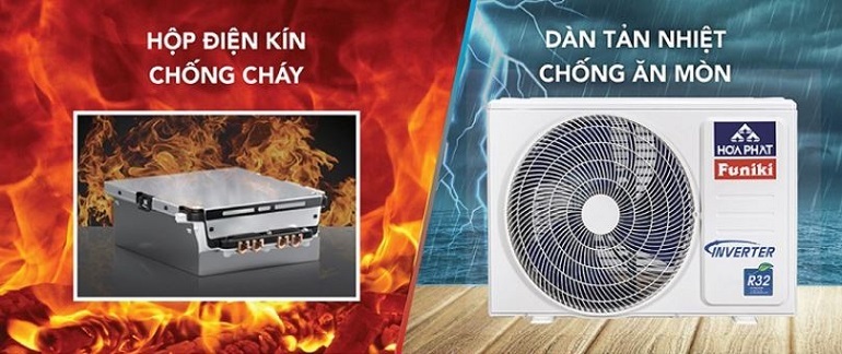 Điều hòa Funiki 24000 BTU 2 chiều Inverter HIH24TMU gas R32
