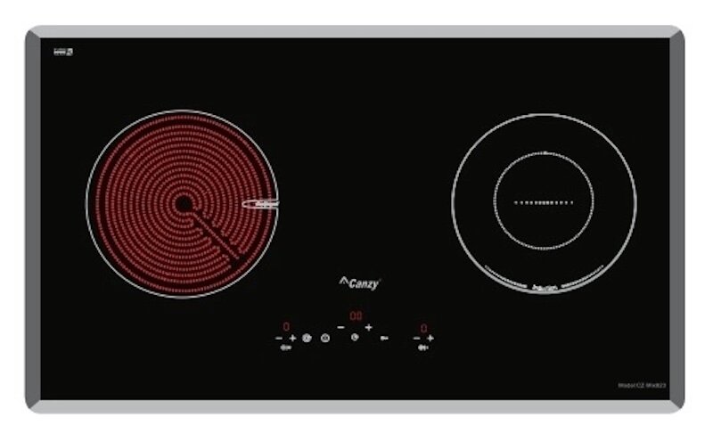 Tính năng hiện đại trên bếp từ hồng ngoại âm Canzy CZ-MIX823S