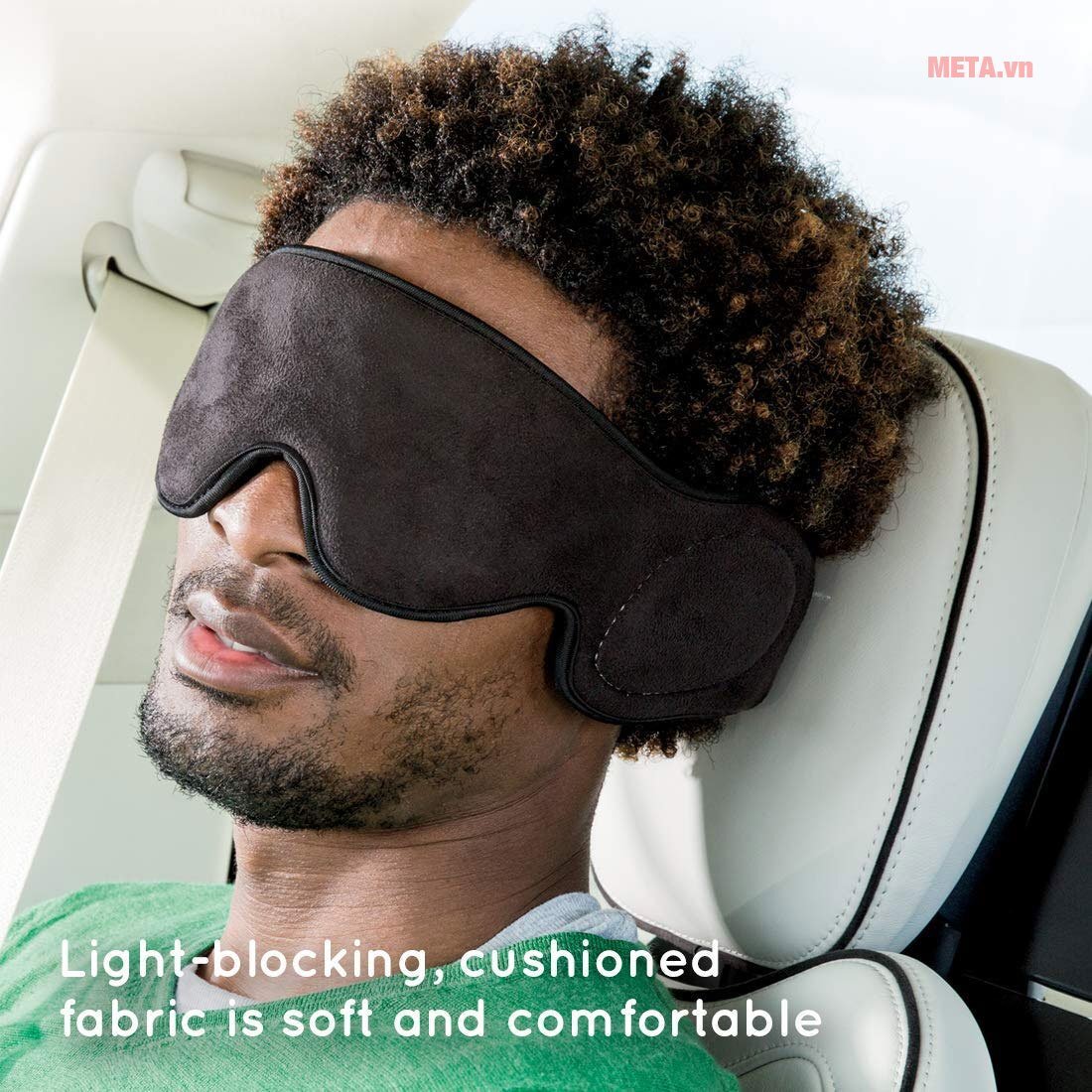 Máy massage mắt Homedics TA-MSKV100BK-EU giúp massage rung nhẹ nhàng