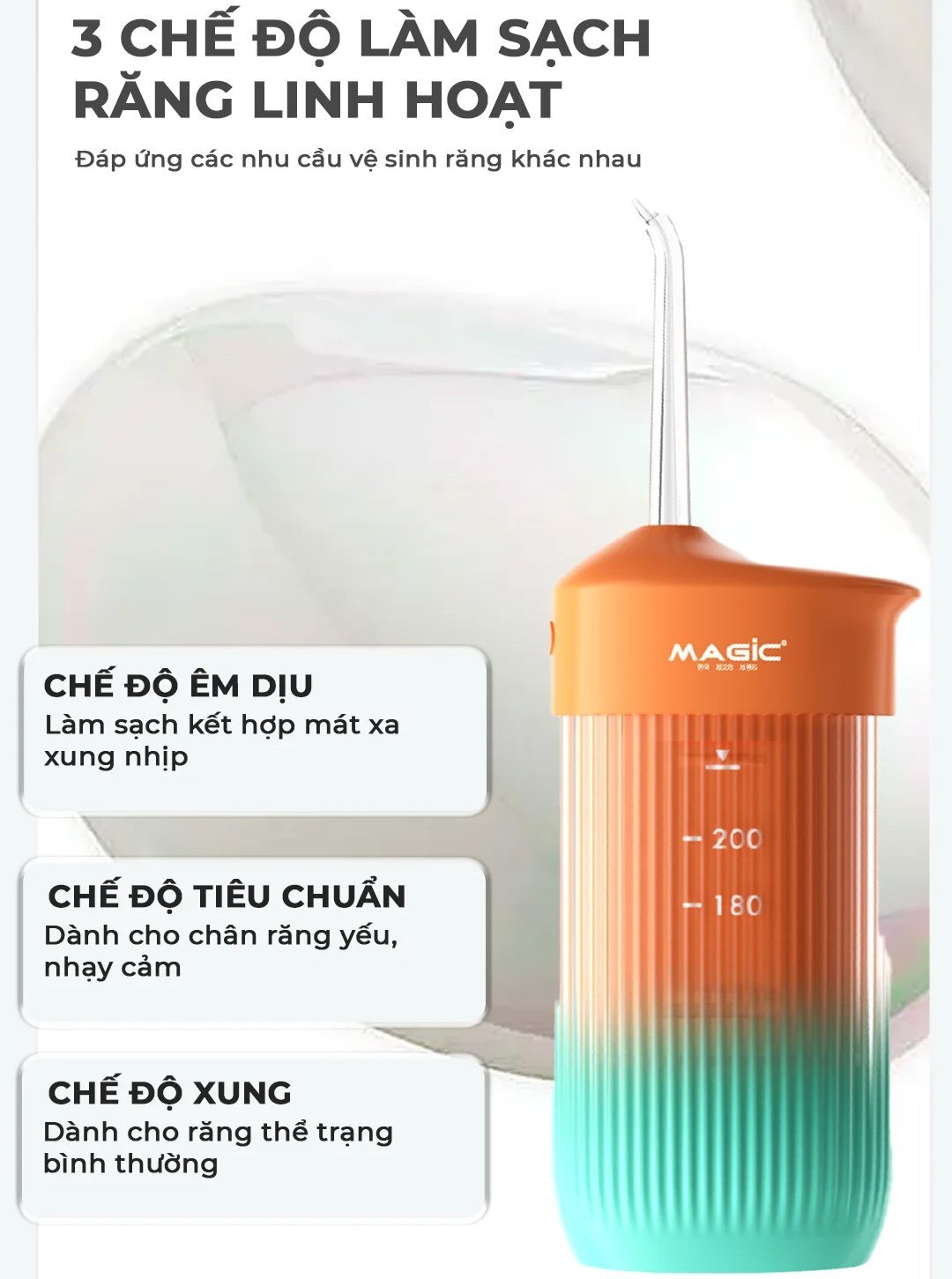 Tăm nước Magic B-01