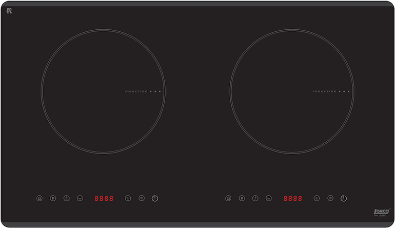 Bếp từ Lorca ta-1006c của thương hiệu Lorca – Việt Nam, sản xuất tại Trung Quốc.