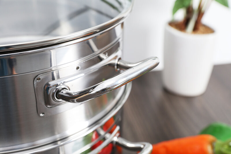 Bộ nồi xửng inox 3 đáy 28cm Fivestar ST28-3DG Bộ nồi xửng inox 3 đáy 28cm Fivestar ST28-3DG