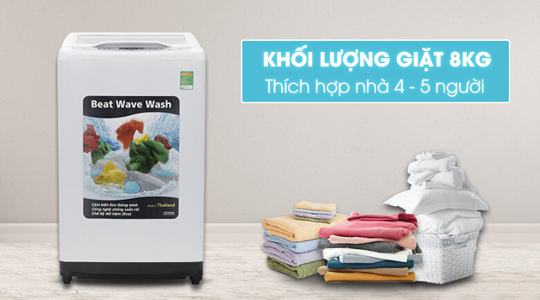 Máy giặt Hitachi 8kg SF-80XA 220-VT (WH) Máy giặt Hitachi 8kg SF-80XA 220-VT (WH)