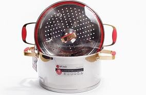 Nồi hấp từ đa năng Inox 304 Red Velvet 24cm 2355585