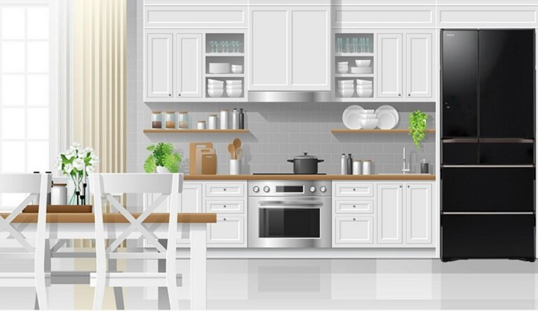 Tủ lạnh Hitachi Inverter 615 lít R-WX620KV