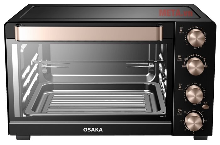 Lò nướng thùng Osaka TO-35LB (35 lít, màu đen)