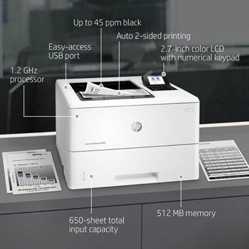 Máy in HP LaserJet Enterprise M507dn 1PV87A