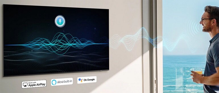 Smart Tivi Samsung 85 inch 4K UA85AU8000 công nghệ âm thanh