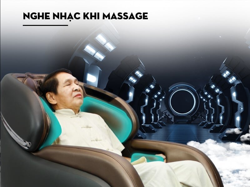 Thư giãn với âm nhạc khi massage