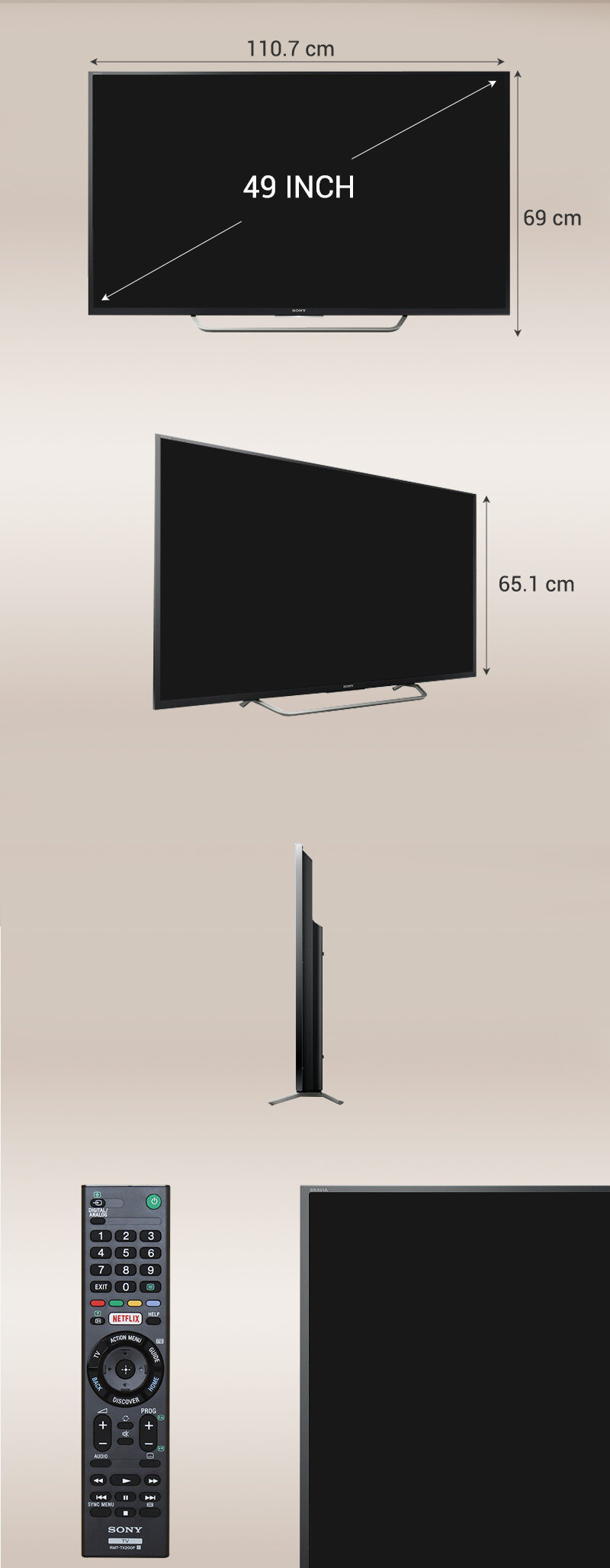 Android Tivi Sony 49 inch KD-49X7000D Android Tivi Sony 49 inch KD-49X7000D