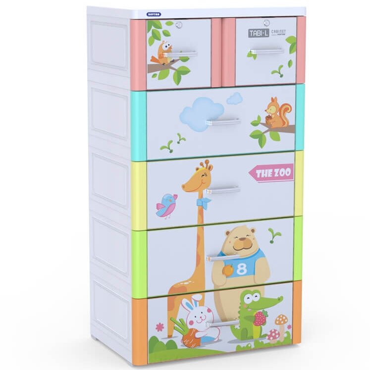 Tủ nhựa Tabi-L Duy Tân 5 ngăn Tủ nhựa Tabi-L Duy Tân 5 ngăn