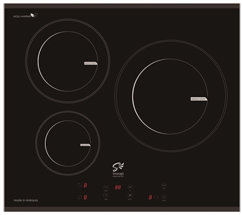 Bếp 3 từ SMARAGD ISB-339
