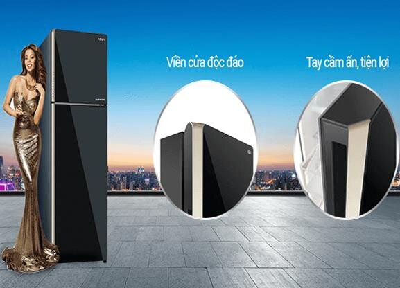 Tủ lạnh Aqua AQR-IG248EN - 249L Inverter