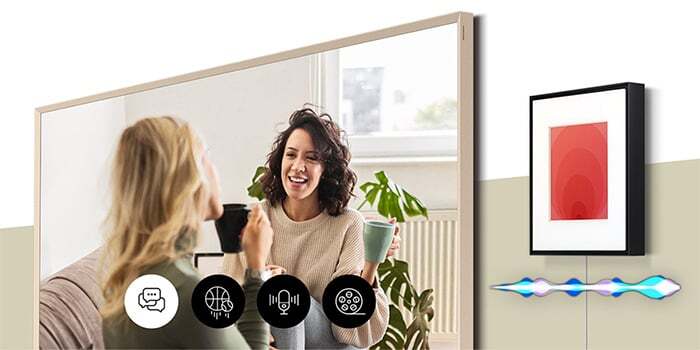 Tự động hóa âm thanh với chế độ Adaptive Sound Loa thanh khung tranh Samsung HW-LS60D/XV
