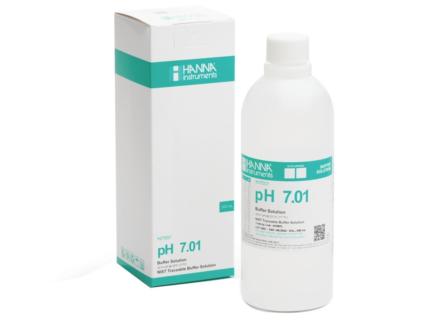 Dung dịch hiệu chuẩn pH 7.01 HI7007L
