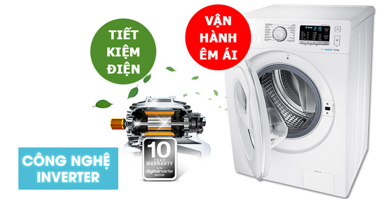 Tiết kiệm điện năng tối đa với công nghệ Digital Inverter