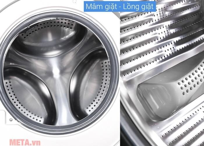 Máy giặt cửa trước Aqua 8.5kg AQD-DD850A