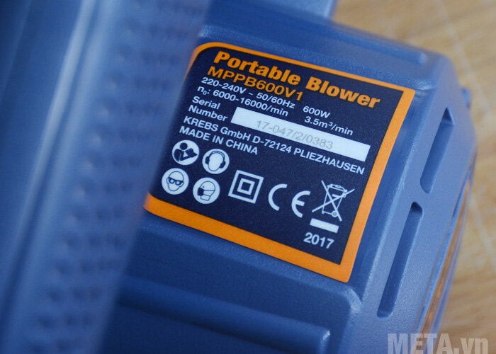 Máy thổi bụi Maxpro MPPB600V1