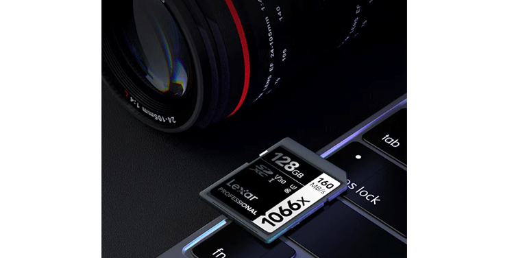 Thẻ nhớ SD Lexar Professional 1066x SDXC V30 128Gb