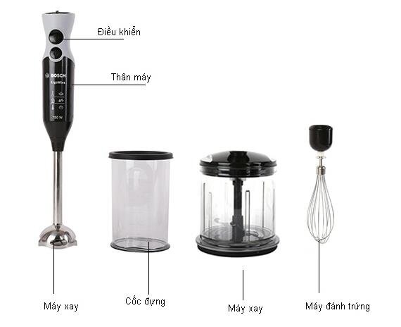 Máy xay cầm tay Bosch MSM67160