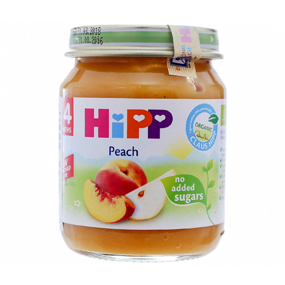 Dinh dưỡng đóng lọ đào tây 4202 (125g)  Dinh dưỡng đóng lọ đào tây 4202 (125g)