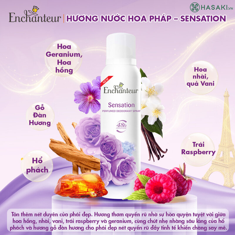 Mua Xịt Khử Mùi Enchanteur Hương Nước Hoa Siêu Khô Thoáng Xịt Khử Mùi Enchanteur Hương Nước Hoa Siêu Khô Thoáng