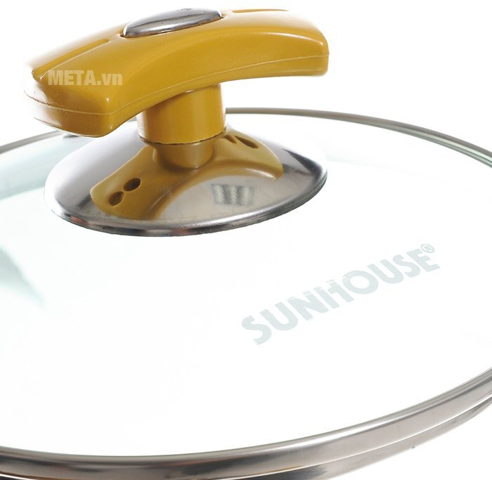 Bộ nồi Anod 3 chiếc màu vàng SH8834