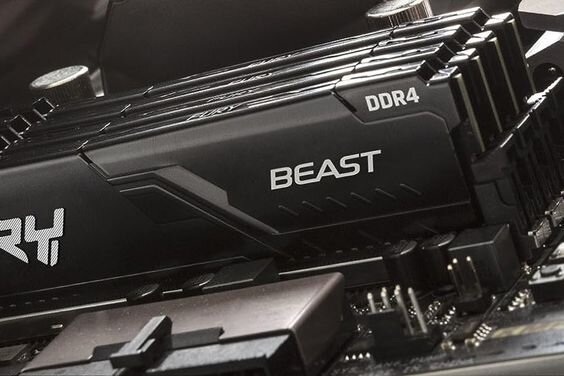 RAM Desktop Kingston Fury Beast 32GB (2x16GB) 3600Mhz DDR4 (KF436C18BBK2/32) 32