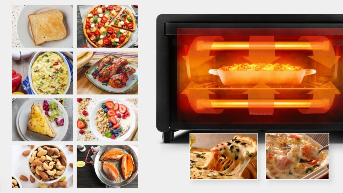 Panasonic NT-H900KRA hoạt động với công suất mạnh mẽ 1000W