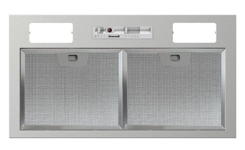 Máy hút mùi Brandt BHG1522X sở hữu thiết kế âm tủ thông minh