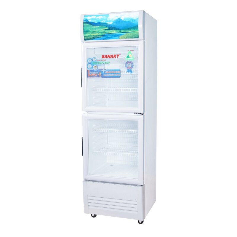 Tủ mát Sanaky Inverter 2 cánh 340 lít VH-408W3L