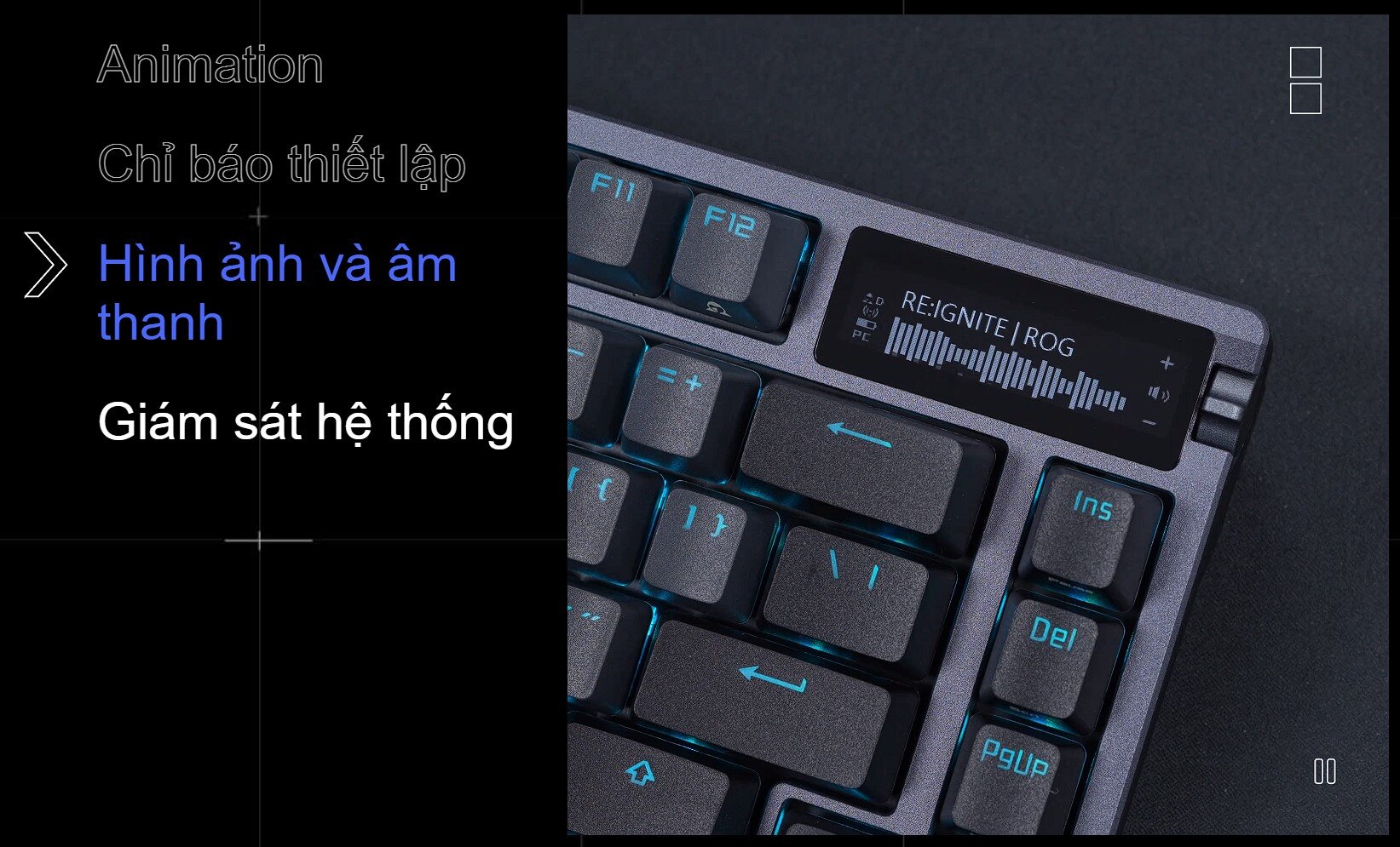 Bàn phím Gaming Asus ROG Azoth NX SM Black _ 90MP031B-BKUA01 4