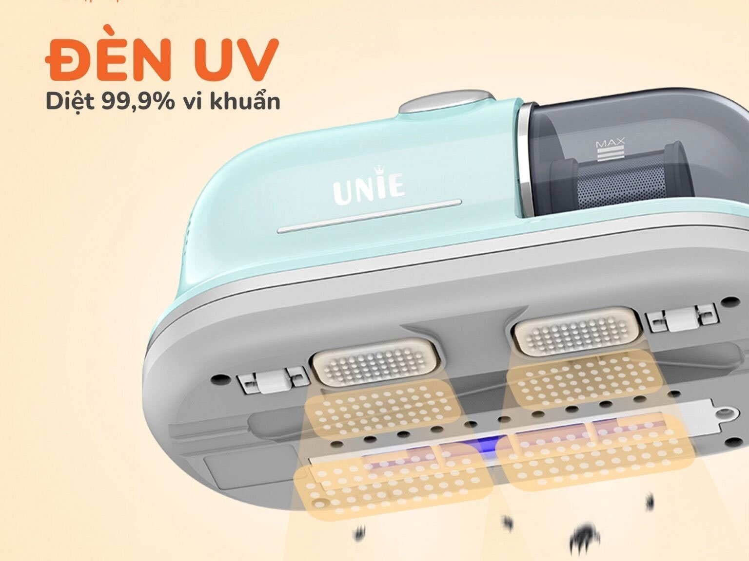 UNIE UMV62 có đèn UV diệt vi khuẩn UNIE UMV62