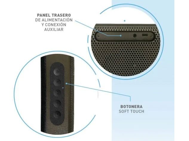 Loa Bluetooth có nút nhấn cao su Loa Bluetooth mini