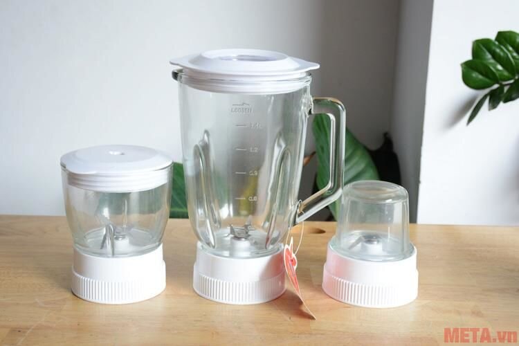 Máy xay sinh tố 3 cối Sunhouse SHD5582W