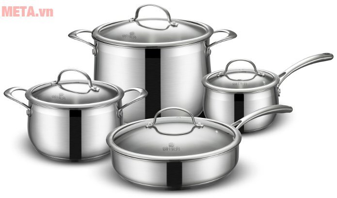 Bộ nồi chảo inox diva EL-3246