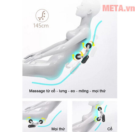 Ghế massage cao cấp Fuji Luxury MK46