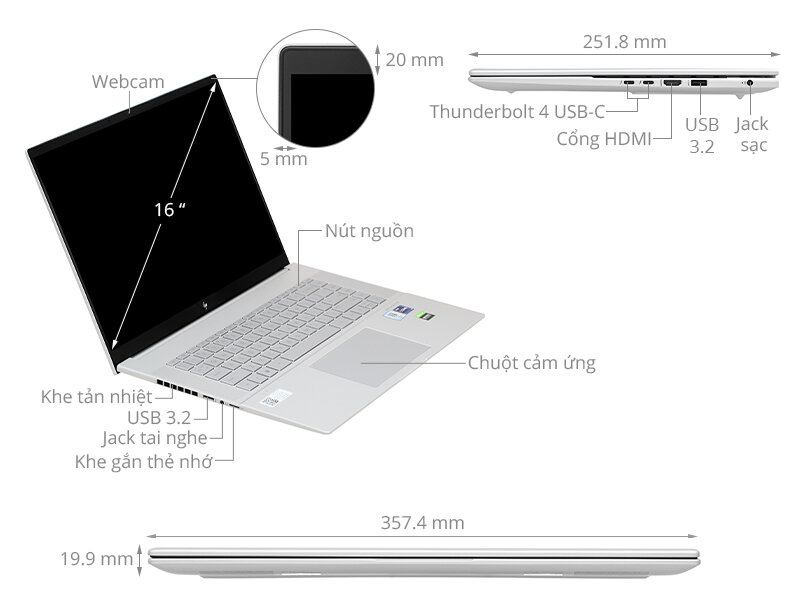Laptop HP Envy 16