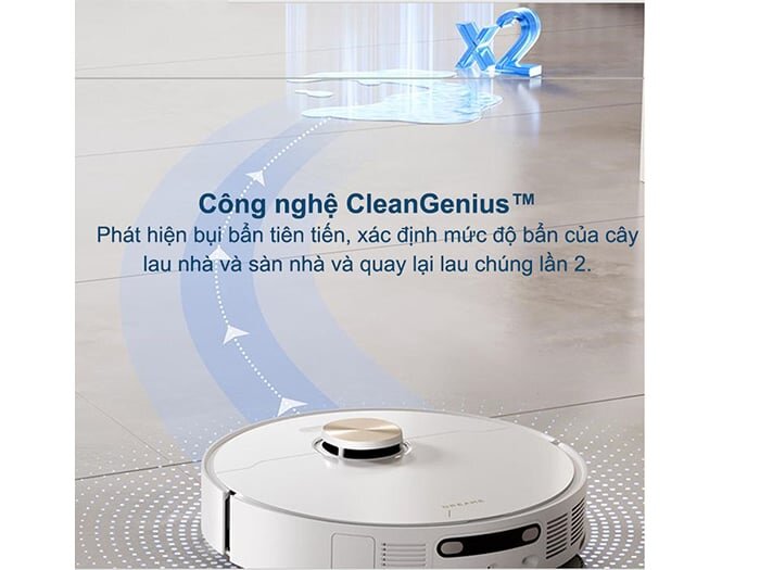 Công nghệ cảm biến mức độ bẩn của robot 