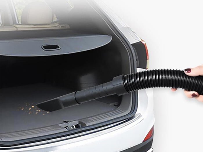 Sử dụng máy hút bụi cho xe hơi 