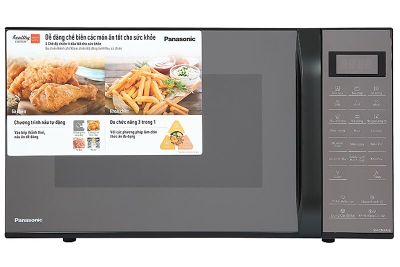 Lò vi sóng có nướng Panasonic NN-CT66MBYUE 27 lít sở hữu thiết kế sang trọng