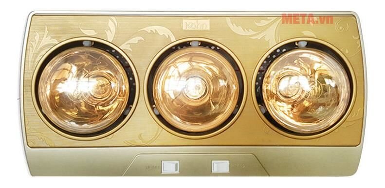 Đèn sưởi nhà tắm Braun Kohn KP03G 3 bóng