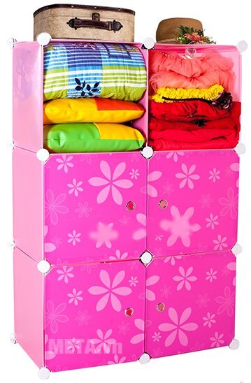 Tủ nhựa lắp ghép 6 ngăn Thanh Long TN01 Tủ nhựa lắp ghép 6 ngăn Thanh Long TN01