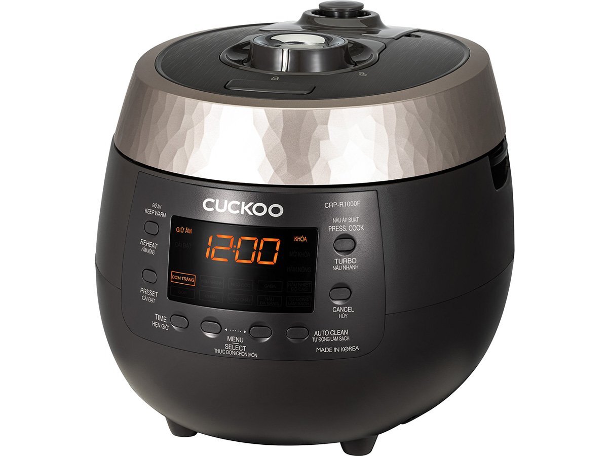 Nồi cơm điện tử áp suất Cuckoo 1.8 lít CRP-R1000F Nồi cơm điện tử áp suất Cuckoo 1.8 lít CRP-R1000F