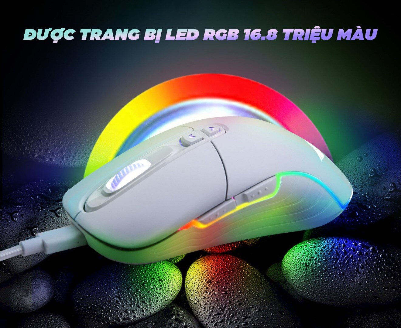 Chuột Gaming không dây Newmen WGX6