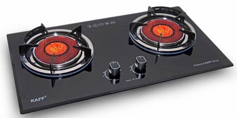 Bếp gas kết hợp hồng ngoại Kaff KF-208I