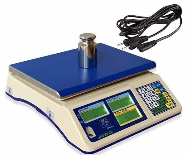 Cân điện tử tính tiền Jadever  Cân điện tử tính tiền