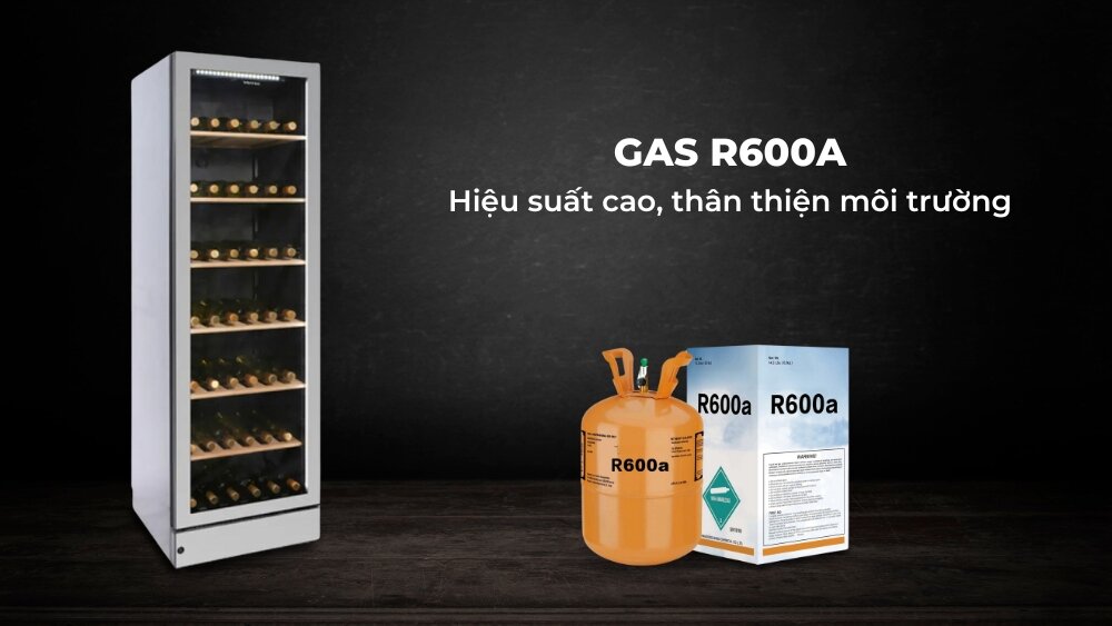 Gas R600a có hiệu suất làm lạnh cao