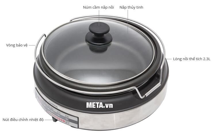 Lẩu điện Zojirushi ZONL-EP-LAQ15-XJ